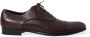 Dolce & Gabbana Bordeaux Leren Derby Schoenen Brown Heren - Thumbnail 7