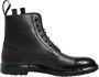 Dolce & Gabbana Bruin Zwart Veterschoenen Mid Calf Laarzen - Thumbnail 1