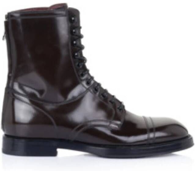 Dolce & Gabbana Bruine Herenlaarzen & Booties