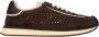 Dolce & Gabbana Bruine Stoffen Lage Sneakers - Thumbnail 1