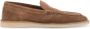Dolce & Gabbana Bruine Suède Mocassin Schoenen Brown Heren - Thumbnail 1