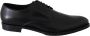 Dolce & Gabbana Handgemaakte Zwarte Leren Sartoria Schoenen Black Heren - Thumbnail 2