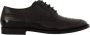 Dolce & Gabbana Herenleren Derby Oxford Wingtip Schoenen Black - Thumbnail 19