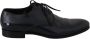 Dolce & Gabbana Blauwe Leren Formele Jurk Derby Herenschoenen Blue Heren - Thumbnail 2