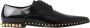 Dolce & Gabbana Zwarte Derby Schoenen met Gouden Studs Black Heren - Thumbnail 7