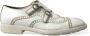 Dolce & Gabbana Witte Leren Derby Schoenen White Heren - Thumbnail 8