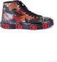 Dolce & Gabbana Camouflage Boot Sneakers Multicolor Heren - Thumbnail 1