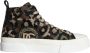 Dolce & Gabbana Camouflage High Top Sneakers Canvas Leer Multicolor Heren - Thumbnail 1