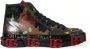 Dolce & Gabbana Camouflage High Top Sneakers Schoenen Multicolor - Thumbnail 6