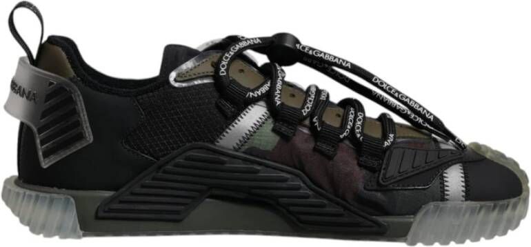 Dolce & Gabbana Camouflage Lage Top Sneakers