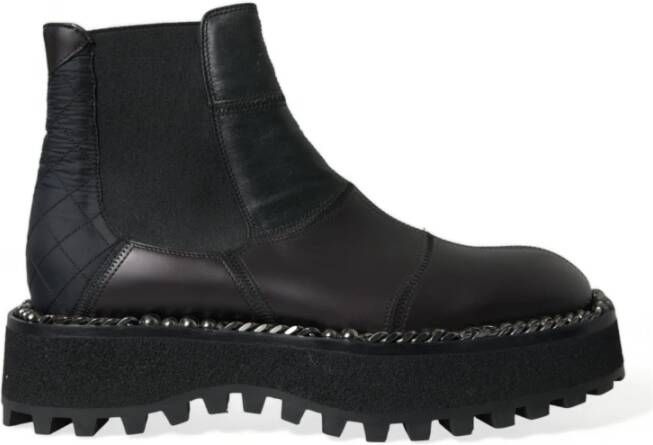 Dolce & Gabbana Chelsea Boots Black Heren