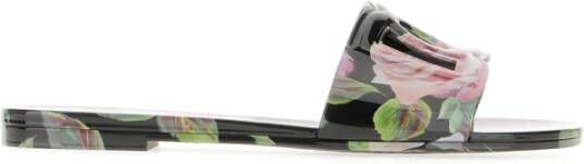 Dolce & Gabbana Comfortabele Binnenslippers voor Vrouwen Multicolor Dames