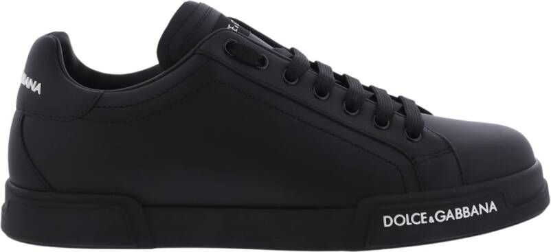 Dolce & Gabbana Continuative Low-Top Sneakers Black Heren