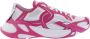 Dolce & Gabbana Fuchsia Sneakers met Contrasterende Details Roze Dames - Thumbnail 1