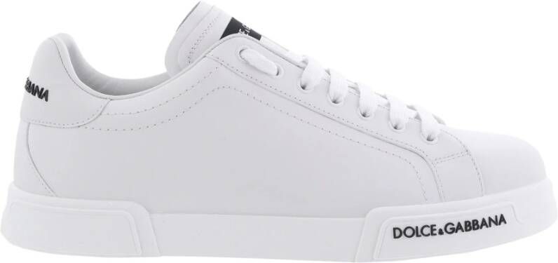Dolce & Gabbana Continuative Low-Top Sneakers Wit Heren