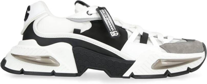 Dolce & Gabbana Multigekleurde sneakers met reliëf en monogramdetails Black Heren