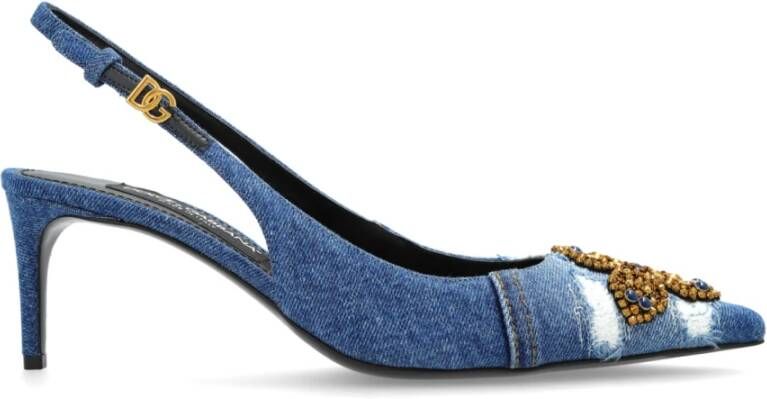 Dolce & Gabbana Denim hakken schoenen