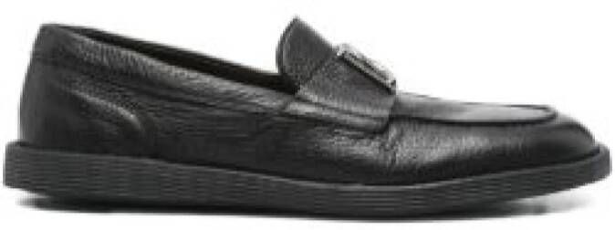 Dolce & Gabbana DG Logo Leren Loafers