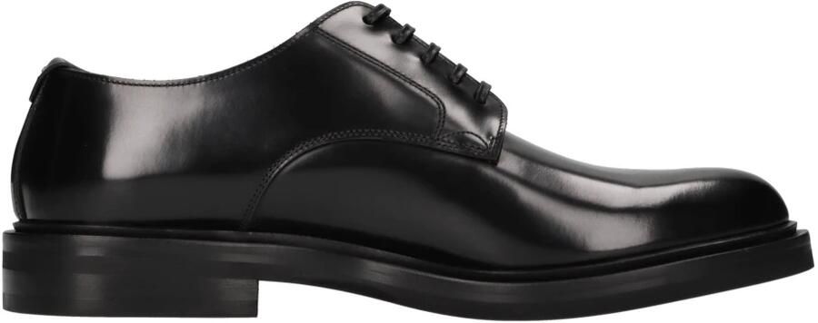 Dolce & Gabbana Zwarte Veterschoenen voor Mannen Black Heren - Foto 6