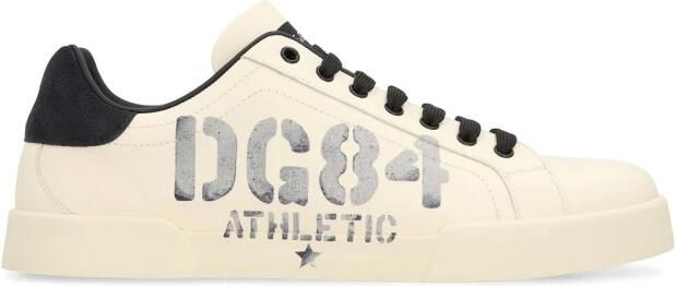 Dolce & Gabbana Athletic Leren Lage Sneakers