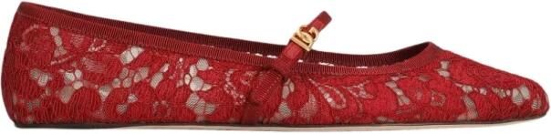 Dolce & Gabbana Bailarina de encaje