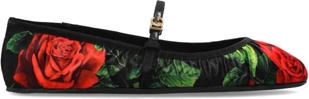 Dolce & Gabbana Ballerina's met bloemenmotief
