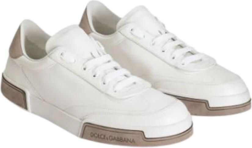 Dolce & Gabbana Beige Veterschoenen
