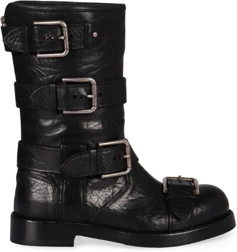 Dolce & Gabbana Bernini Buckle Boots