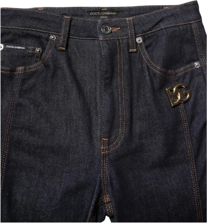 Dolce & Gabbana Mid Waist Bootcut Denim Jeans - Foto 2