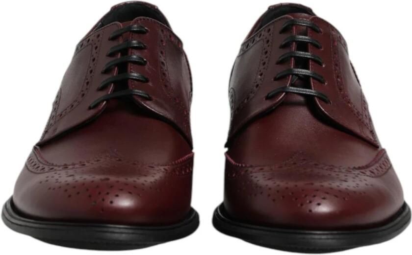 Dolce & Gabbana Bruin leren Oxford jurkschoenen - Foto 3