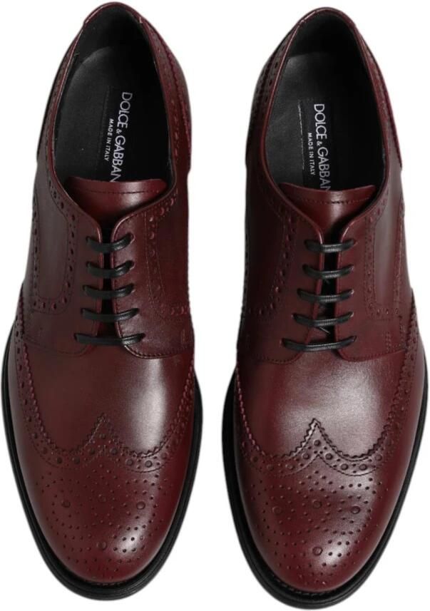Dolce & Gabbana Bruin leren Oxford jurkschoenen - Foto 2