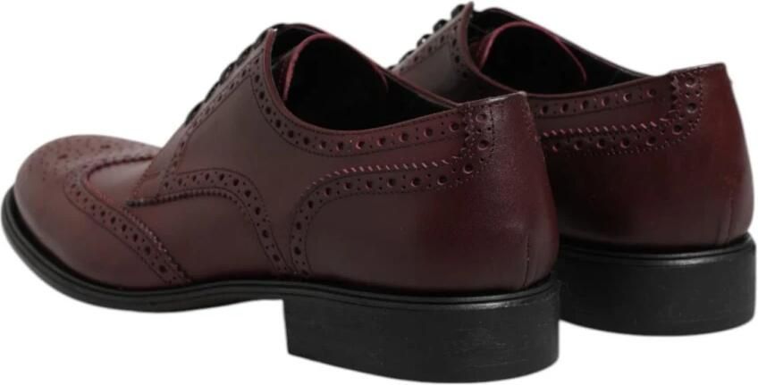 Dolce & Gabbana Bruin leren Oxford jurkschoenen - Foto 4