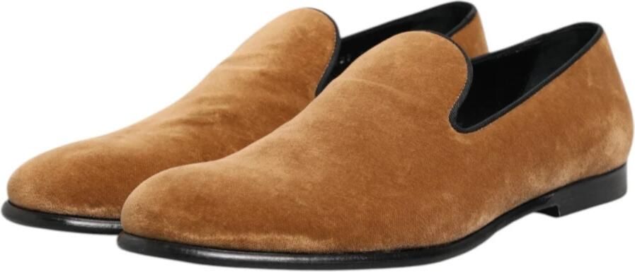 Dolce & Gabbana Bruine Suède Instaploafers - Foto 5