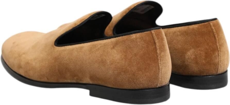 Dolce & Gabbana Bruine Suède Instaploafers - Foto 4