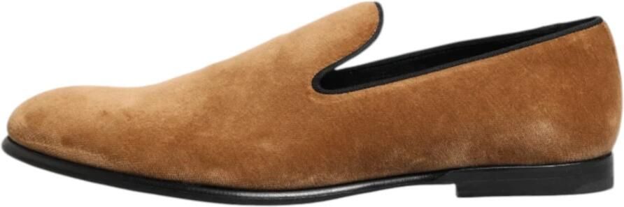 Dolce & Gabbana Bruine Suède Instaploafers - Foto 6