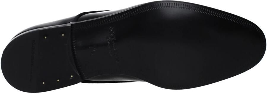 Dolce & Gabbana Zakelijke Schoenen Zwarte Derby Schoenen Black Heren - Foto 2
