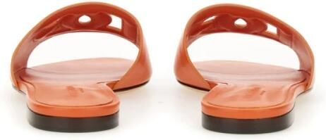 Dolce & Gabbana Sandalen met reliëflogo Orange Dames - Foto 8