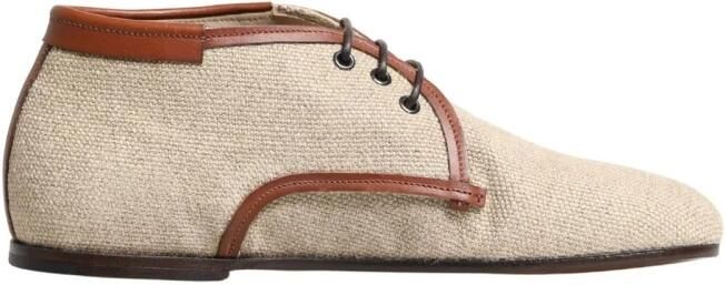 Dolce & Gabbana Canvas Derby-schoenen met veters
