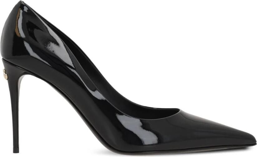Dolce&Gabbana Hoge hakken Black Patent Leather Pumps in zwart - Foto 2
