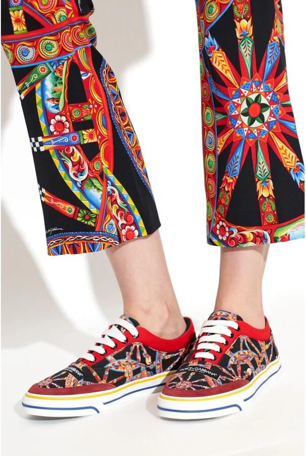 Dolce & Gabbana Carretto Print Sailing Sneakers - Foto 2