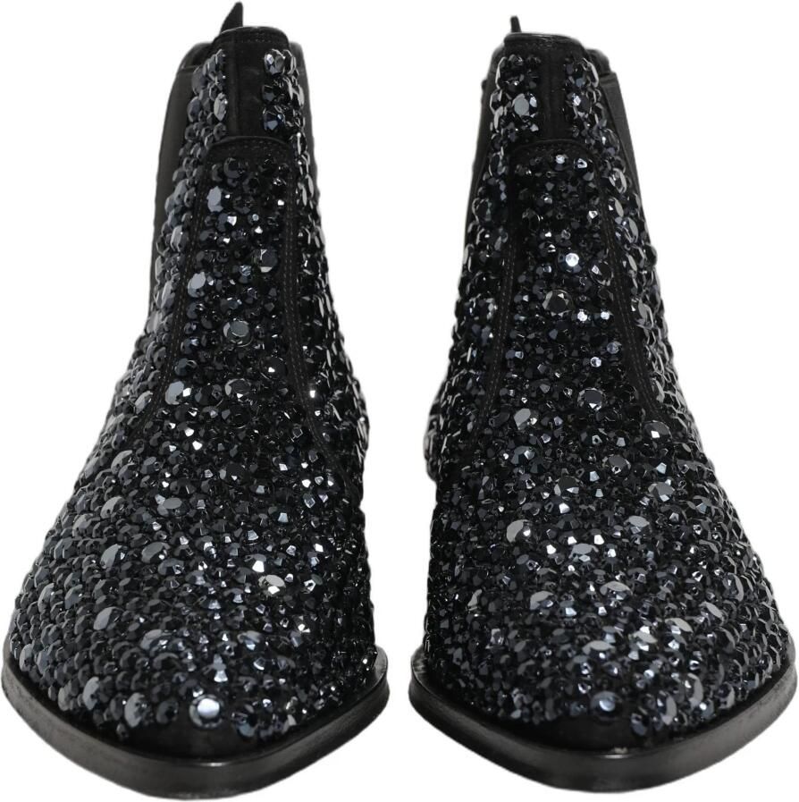 Dolce & Gabbana Chelsea enkellaarsjes met versiering - Foto 2