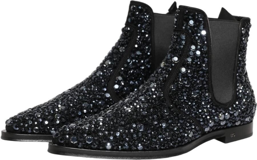 Dolce & Gabbana Chelsea enkellaarsjes met versiering - Foto 5