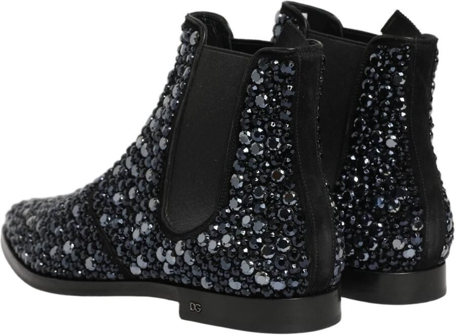 Dolce & Gabbana Chelsea enkellaarsjes met versiering - Foto 3