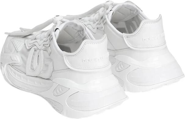 Dolce & Gabbana Chunky Rubberen Zool Sneakers Wit Logo