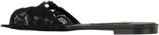 Dolce & Gabbana Ciabatta Flat in Pizzo