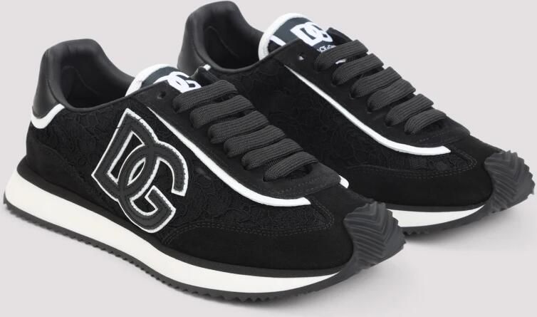 Dolce&Gabbana Low-Top Sneakers "Cushion" Sneakers – Black in zwart - Foto 3