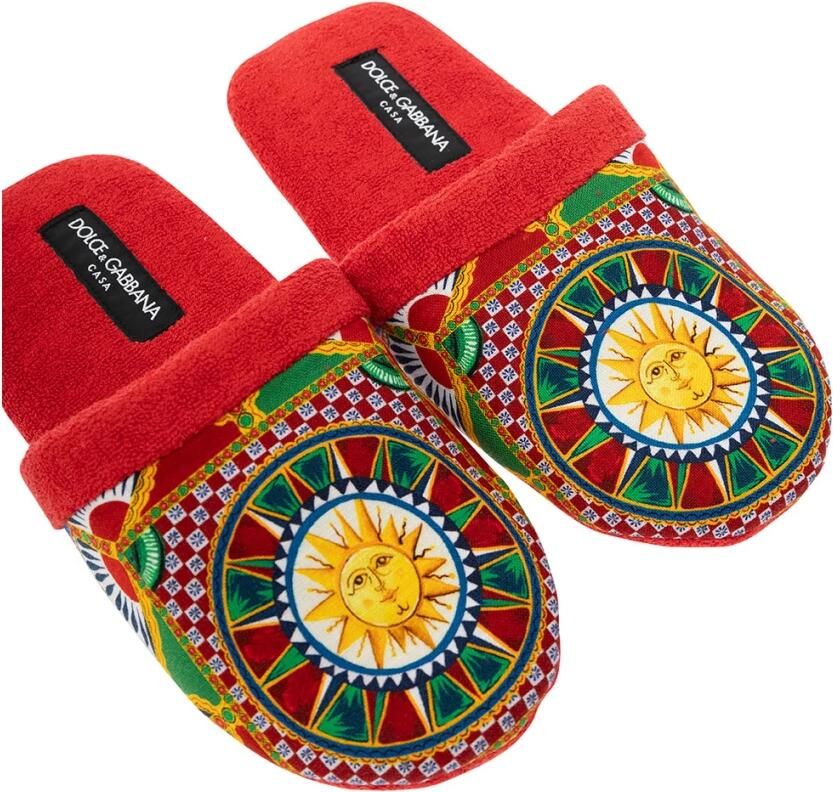 Dolce & Gabbana Cotton Terry Slippers - Foto 2
