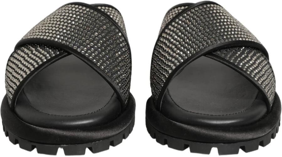 Dolce & Gabbana Criss-Cross Slide Sandalen - Foto 4