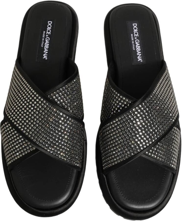 Dolce & Gabbana Criss-Cross Slide Sandalen - Foto 2