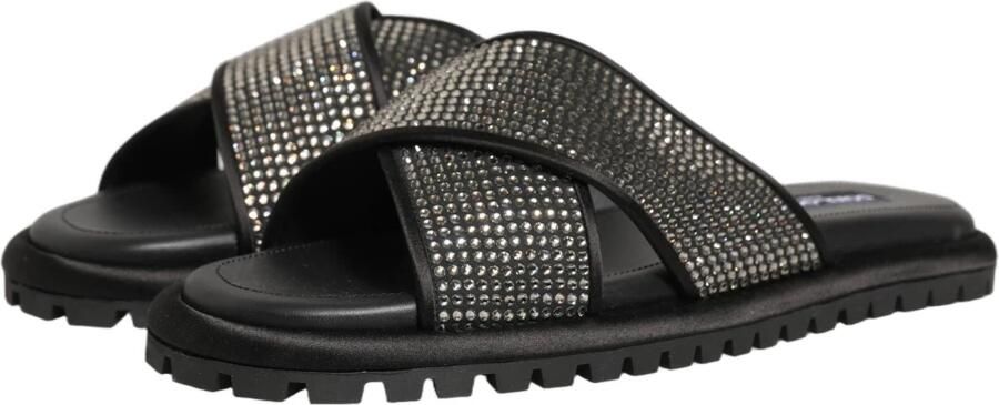 Dolce & Gabbana Criss-Cross Slide Sandalen - Foto 6